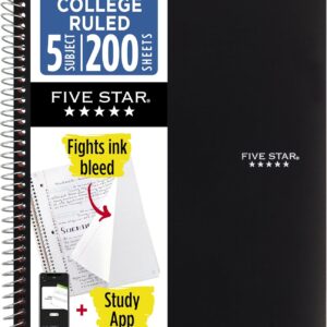 Five Star Spiral Notebook