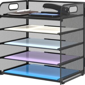 Supeasy 5 Trays Paper Organizer